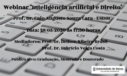 Webinar Inteligencia Artificial e Direito