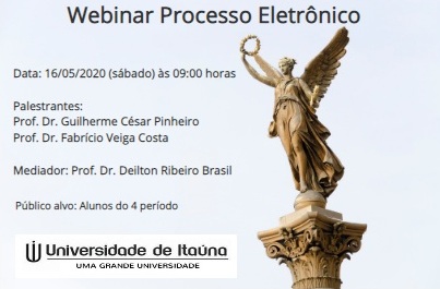 Webinar Processo Eletronico Universidade Itauna